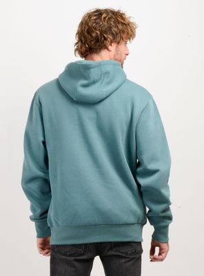 Imagen 2 del producto POLERON LOGO HOODIE VERDE OSCURO