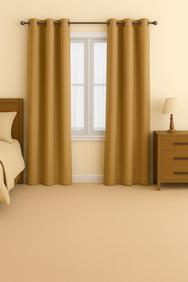 Pack 2 Cortina Tradicional 100% Blackout Dorado