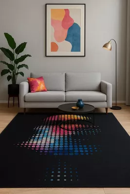 Alfombra Diseño Paris Para Living 200x220 Clems