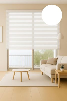 Cortina Roller Duo 075x120 Perla