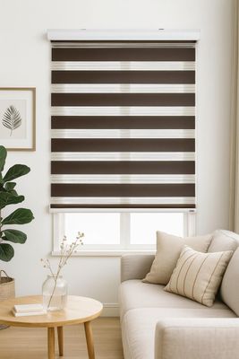 Imagen 2 del producto Cortina Roller Duo 105x220 Cafe