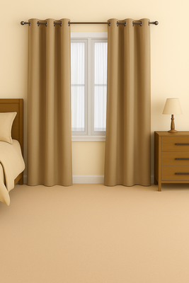 Imagen 2 del producto Cortina Tradicional 100% Blackout Dorado