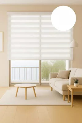 Cortina Roller Duo 165x220 Perla