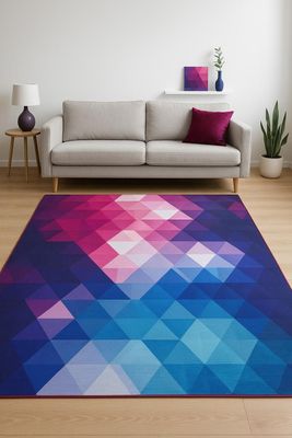 Alfombra Diseño Tokio Para Living 120x160 Clems