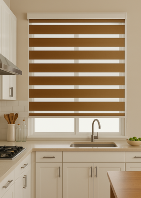 Imagen 2 del producto Cortina Roller Duo 105x160 Madera