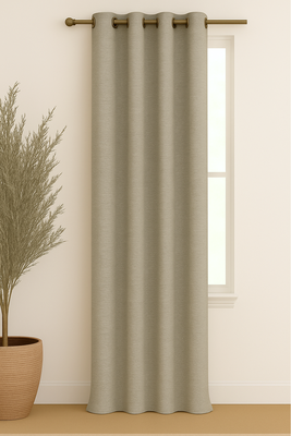 Cortina Blackout Lino 140x220cm Beige