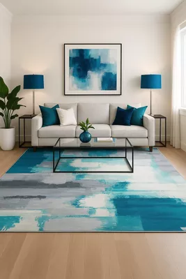 Alfombra Diseño Estambul Para Living 200x220 Clems