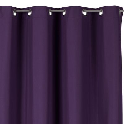 Imagen 2 del producto Cortina Tradicional 100% Blackout Morado