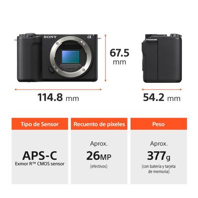 Imagen 2 del producto Cámara ZV-E10 II para videoblogs