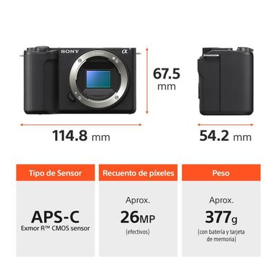 Imagen 2 del producto Cámara ZV-E10 II para videoblogs