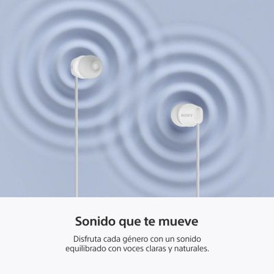 Imagen 2 del producto Audífonos internos USB-C con cable Blanco Sony