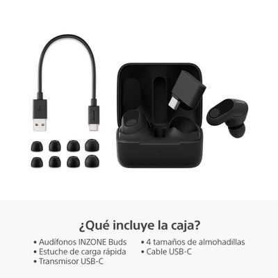 Imagen 2 del producto Audífonos “True Wireless” inalámbricos con Noise Cancelling para juegos INZONE Buds