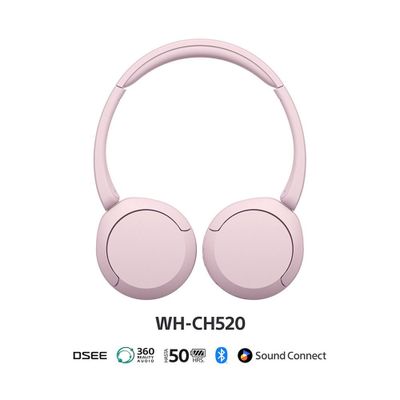 Imagen 2 del producto Audífonos inalámbricos WH-CH520 Rosado
