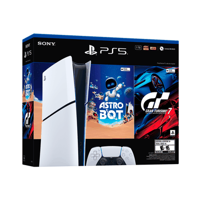 Imagen 2 del producto Consola PlayStation 5 edicion digital con ASTRO BOT y Gran Turismo 7
