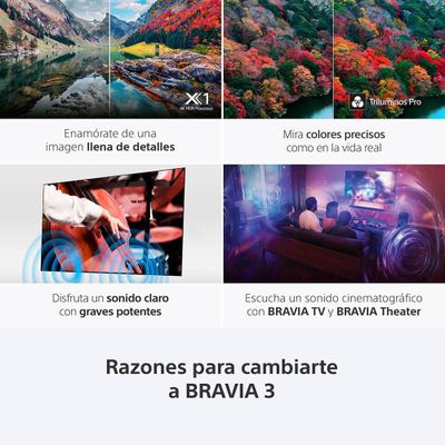 Imagen 2 del producto LED Smart TV 65"" Bravia 3 K-65S30 Sony