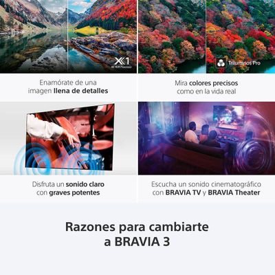 Imagen 2 del producto LED Smart TV 65"" Bravia 3 K-65S30 Sony