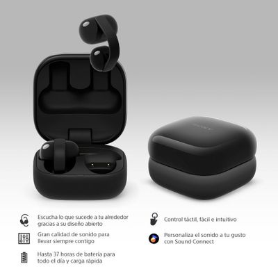 Imagen 2 del producto Audifonos inalambricos LinkBuds Clip Negro