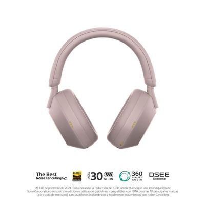 Imagen 2 del producto Audífonos inalámbricos con noise cancelling WH-1000XM5