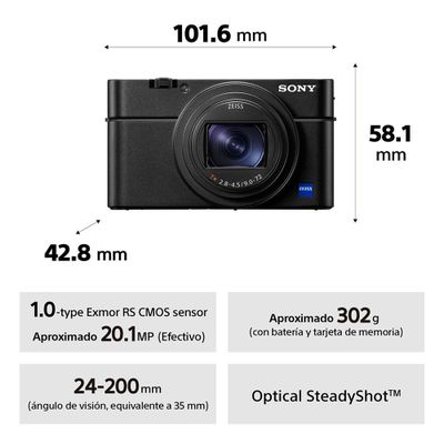 Imagen 2 del producto Camara compacta Sony RX100 VII