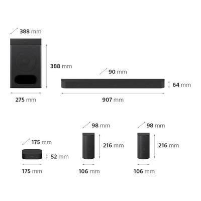 Imagen 2 del producto Sistema BRAVIA Home Theatre System 6 de 5.1 canales Sony