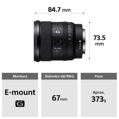 Imagen 2 del producto Lente Montura E SEL20F18G