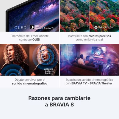 Imagen 2 del producto LED Smart TV 65"" Bravia 8 K-65XR80  Sony