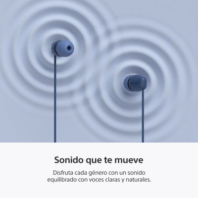 Imagen 2 del producto Audífonos internos USB-C con cable Azul Sony
