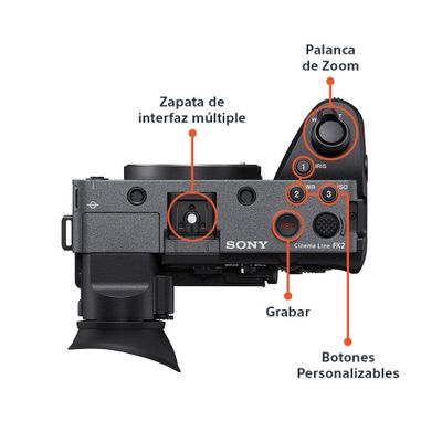 Imagen 2 del producto Cámara full-frame Cinema Line FX2B