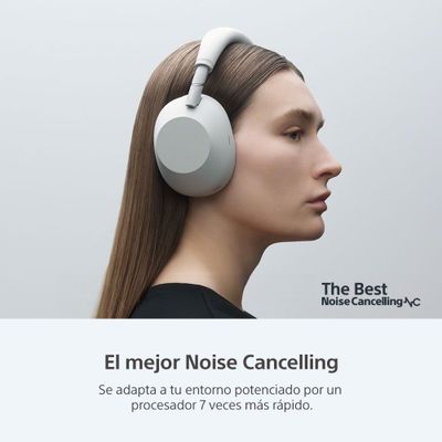 Imagen 2 del producto Audífonos inalámbricos con noise cancelling WH-1000XM6 Silver