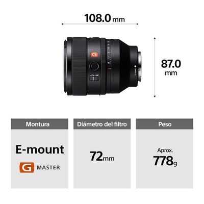 Imagen 2 del producto Lente FE 50mm F1.2 GM