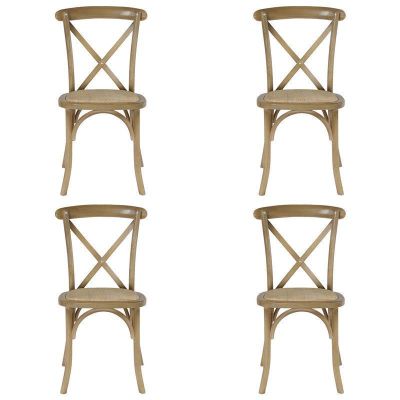 Imagen 1 del producto Pack 4 Sillas De Comedor Toscanas