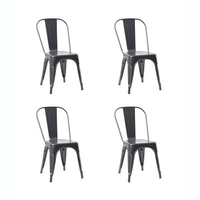 Pack 4 Sillas de Diseño Tolix París