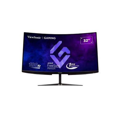 Imagen 2 del producto Monitor ViewSonic 32"" Curvo 2K QHD (2560×1440) 180 Hz 1 ms Panel MVA HDR10 2×HDMI + DP Parlantes 