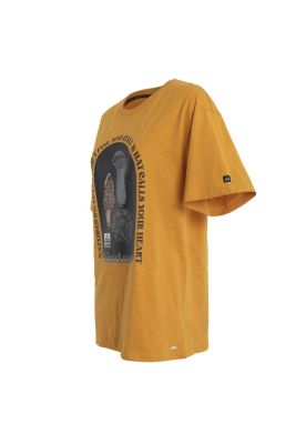 Imagen 2 del producto Polera Women Overzise Yellow Orange