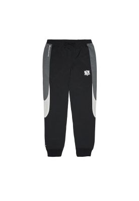 Pantalón Colo Colo Urbano Hombre Color Block Negro Blanco Gris