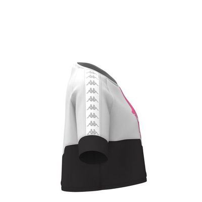 Imagen 2 del producto Polera Crop 222 Banda Balimnos Women White Black Grey