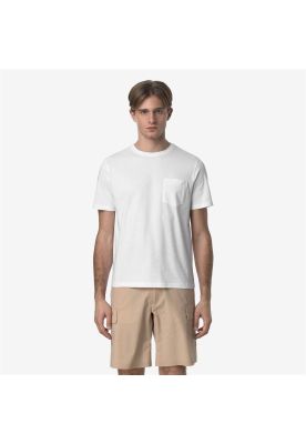 Polera K-Way Men Sigur White