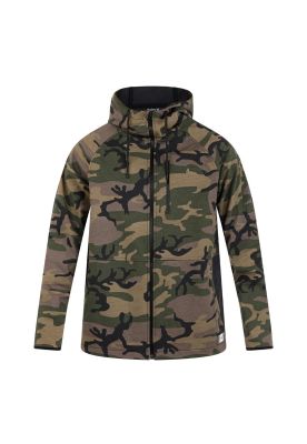 Chaqueta Wilder Camo Heat Full Zipper olive