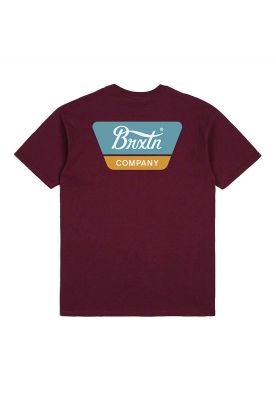 Imagen 2 del producto Polera Men Linwood Burgundy Teal