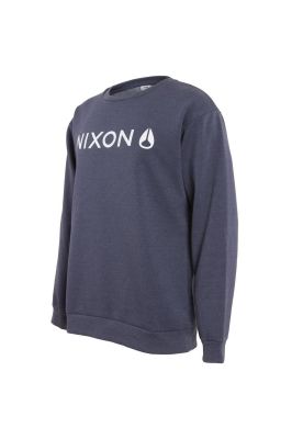 Imagen 2 del producto Poleron Men Crew Blue Logo White