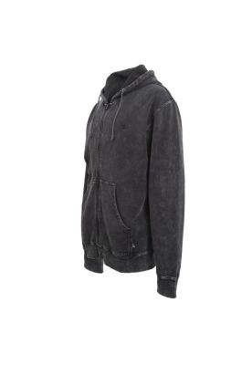 Imagen 2 del producto Polerón Zipper Men Black Logo Back Rainbow