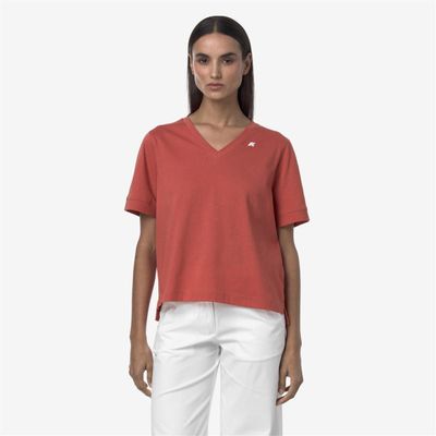 Imagen 2 del producto Polera K-Way Women Leda Red Jasper