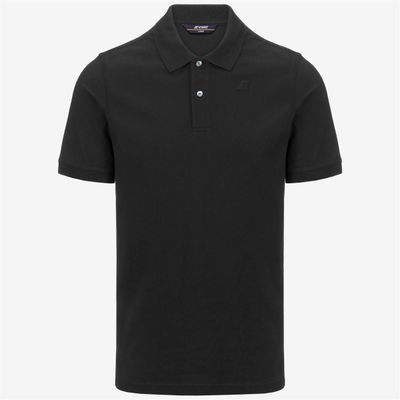 Imagen 1 del producto Polera K-Way Men Amedee Pique Black Pure