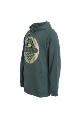 Imagen 2 del producto Poleron Men Hoodie Green Yellow
