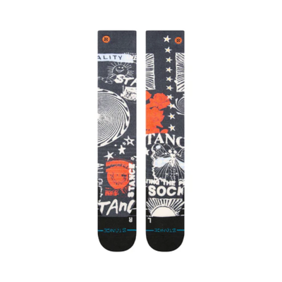 Imagen 2 del producto Stance Sock Snowboard Brand Love Mid Poly Black