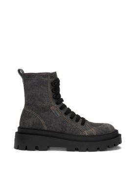 Zapatilla 3051 Alpina Apex High Black Bristol Beige Gardenia