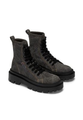 Imagen 2 del producto Zapatilla 3051 Alpina Apex High Black Bristol Beige Gardenia