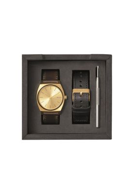 Reloj Time Teller Pack All Gold Black