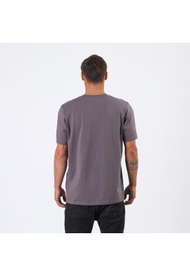Imagen 2 del producto Polera Nixon Men Logo Letters Dark Grey