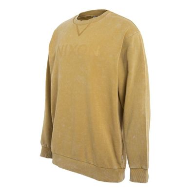 Imagen 2 del producto Poleron Men Crew Mustard Logo Front